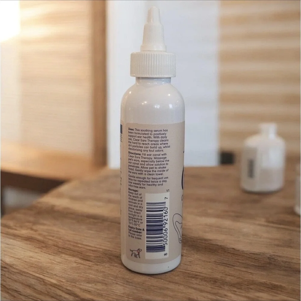 PetLab Co. Clear Ears Therapy Dog Ear Cleaner Solution 4 fl oz New‎ Sealed